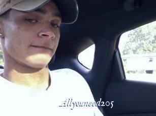 Allyouneed205