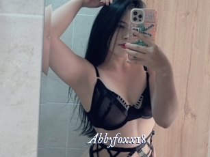 Abbyfoxx18