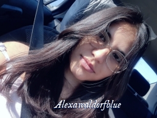 Alexawaldorfblue