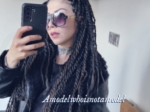 Amodelwhoisnotamodel