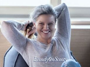 BlondyOnScooty