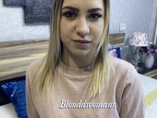 Blonddwomann