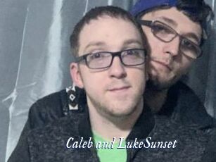 Caleb_and_LukeSunset