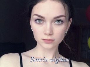 Favorite_neighbour