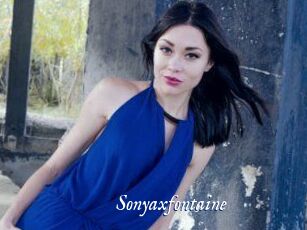 Sonyaxfontaine