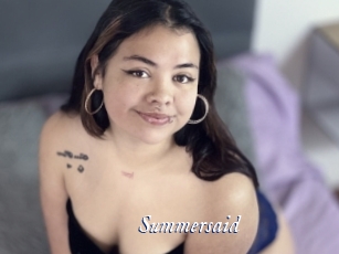 Summersaid
