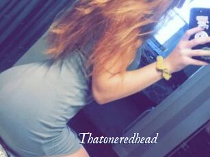 Thatoneredhead